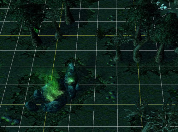 Warcraft 3 map grid